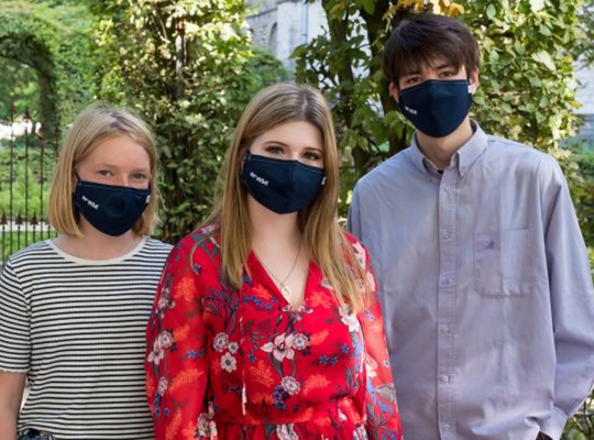 Corona bestrijden kan nu ook met 'Ronse mondmasker' Corona bestrijden kan nu ook met 'Ronse mondmasker'
